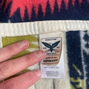 Pendleton crib blanket